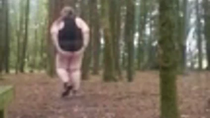 Ormanda hızlı bir flaş