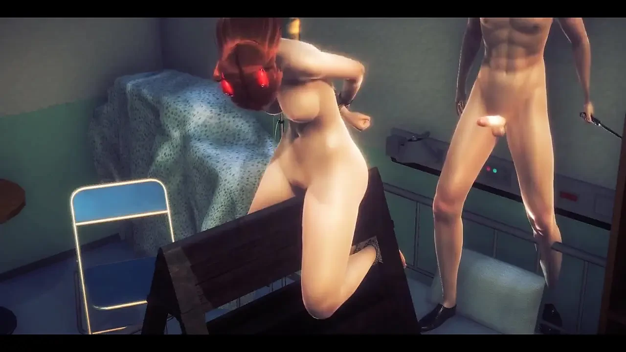 Evangelion Hentai – Asuka Gets Fucked by Two Guys at Hospital Bed Threesome FMM – Japanese Asian Manga Anime Film Game Porn