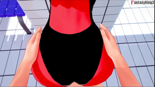 Meru succubus bikini bakış açısı seks