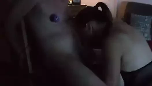 Joanne, seksi İngiliz orta yaşlı seksi sürtük