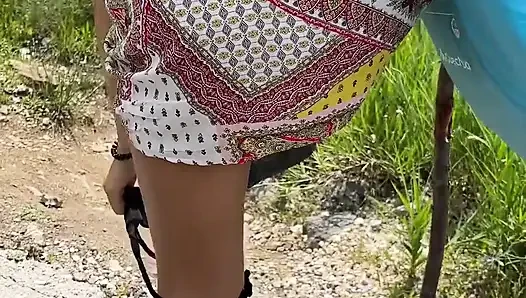 18 yaşındaki amatör genç kızla plajda süper riskli sakso - yoya grey
