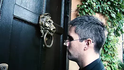 Orta yaşlı seksi kadın üçlü grup seks