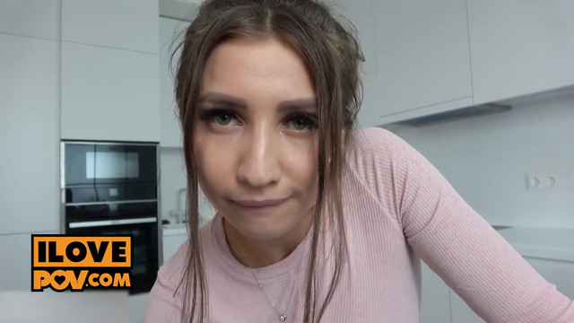 Cum Guzzling Cock Whore Kriss Kiss Is Eager to Please You in POV