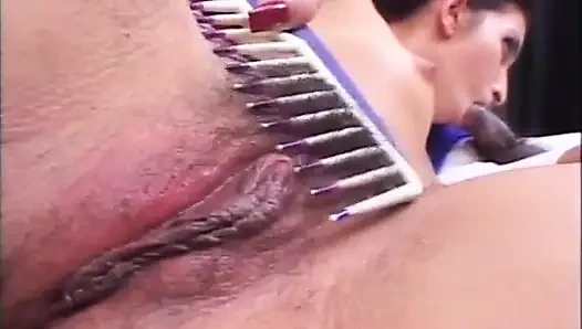 Seksi kıllı amcıkta olgun yarak