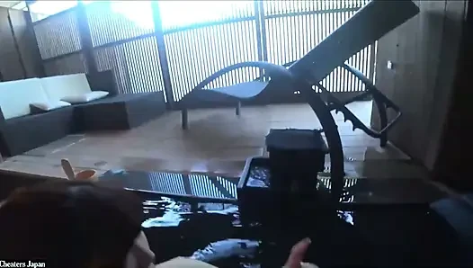 Büyük memeli gravure idol ile özel Onsen gezisi