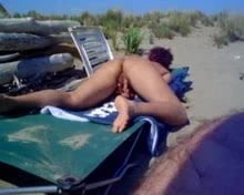 masturbation a la plage