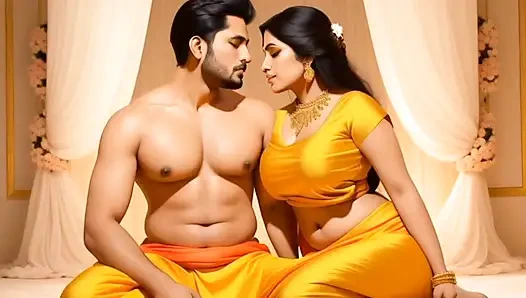 Hintli köylü sevimli hizmetçi çok maaş için patronu tarafından sikiliyor, desi sevimli hizmetçi açık havada ormanda sikişiyor