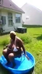 Teyze buz kovası meydan okuması