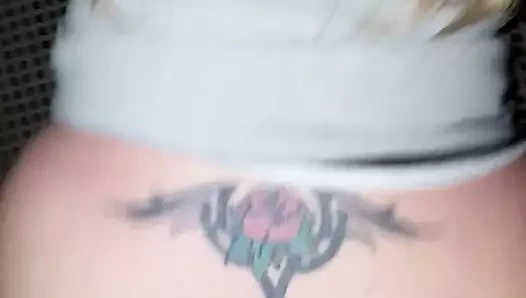 Bbw bükülmüş üzerinde alma usta fretz büyük çük