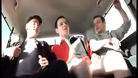 Dan ve stephan tükürme kavurma genç jake