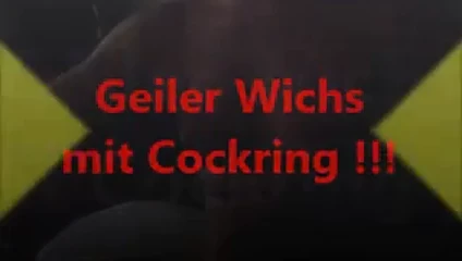 Geil wichsen mit Cockringen !!!