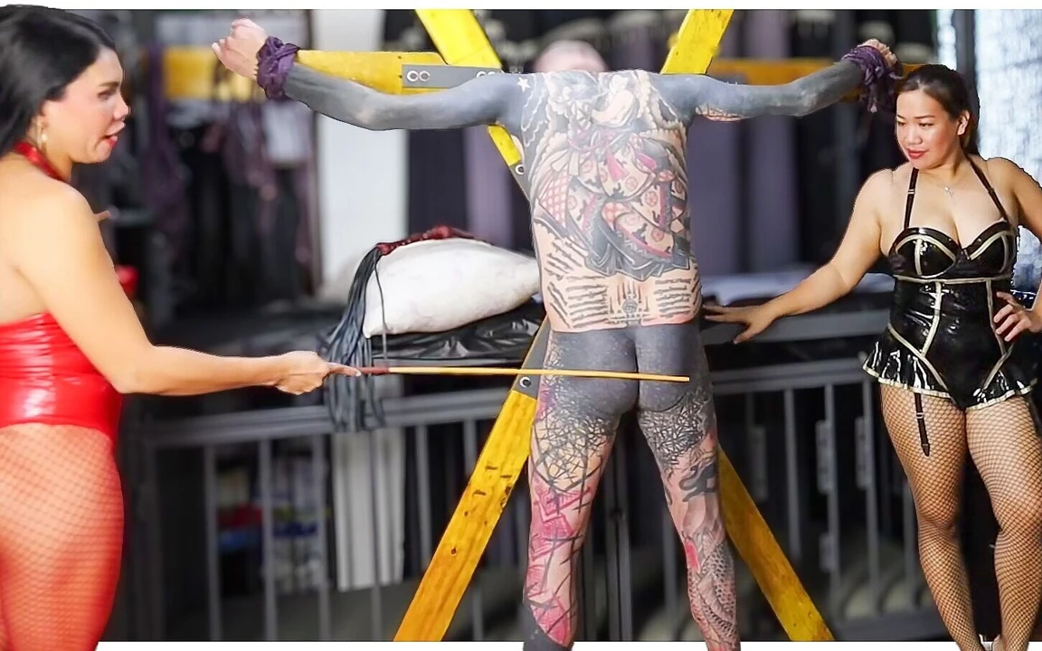 Dominafire Caning Slave