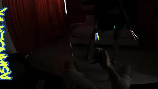 Yaramaz Taylandlı piliçle gece yarısı sikişiyor