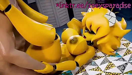 Golden Frenni enters your room to drain you dry