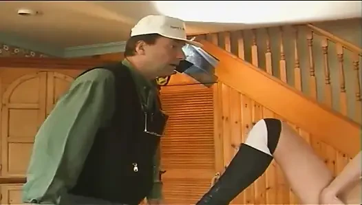 İngiliz ev hanımı klasik anal