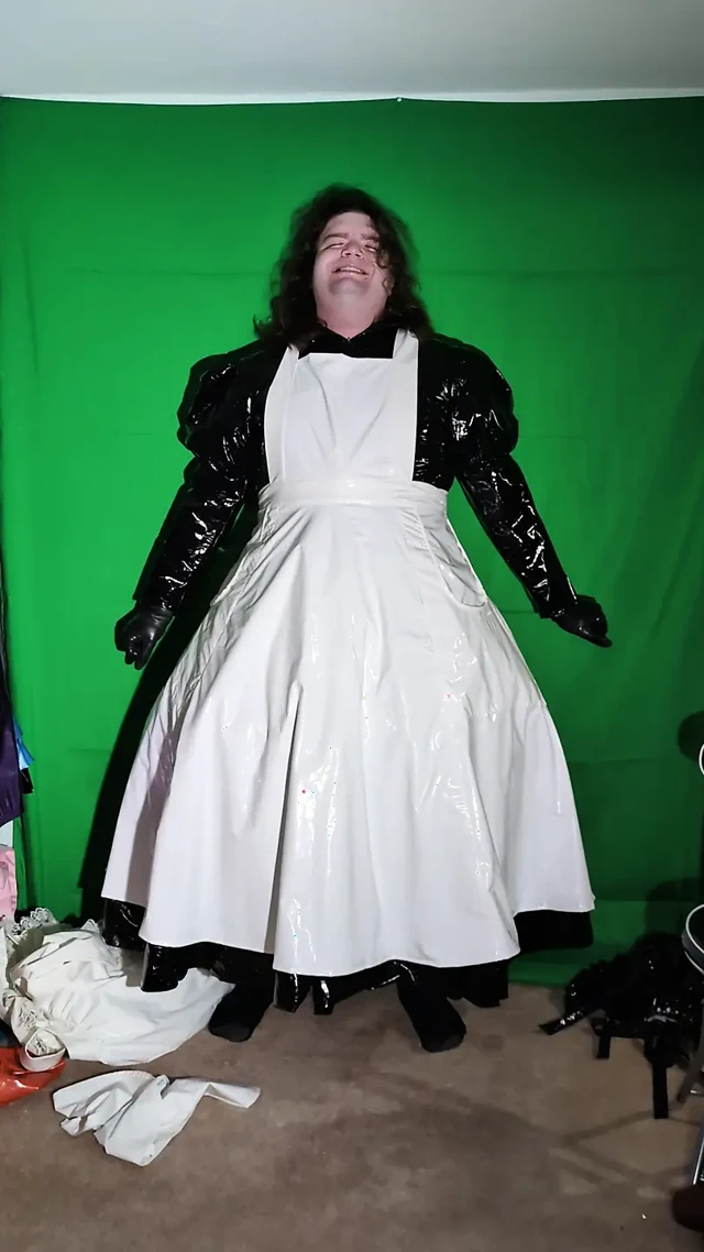 Kapüşonlu kaputlu katmanlı PVC nefes oyunu