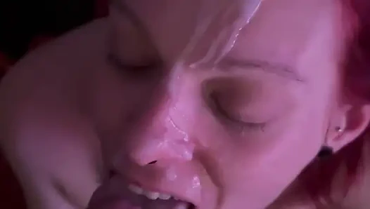 Kirbyred - boşalma ve yüze boşalma derlemesi