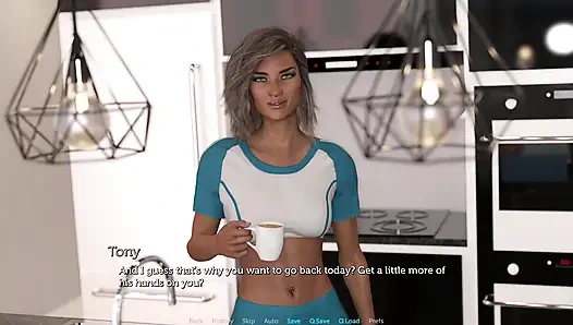 Tacos3-s3p2c - atlaamayacağın sahneler: bölüm 5 - Anne yaşlı bronzlaşma salonu personelini emiyor ve hepsini Tony'ye yeniden anlatıyor