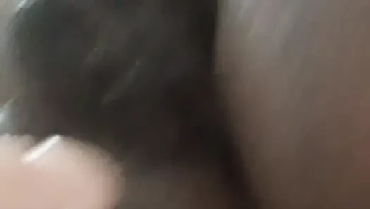 Yakın çekim siyah amımı beyaz didlo ile sikiyorum