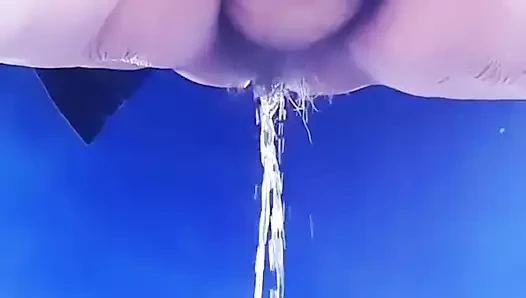 Olgun bbw latin kadın – tüylü amcık 3 kez işiyor