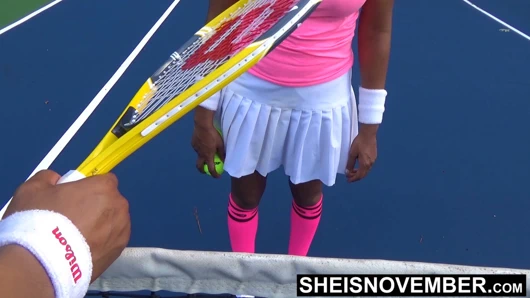 saf abanoz tenis sürtük kaybeder ve ağzına büyük horoz almak