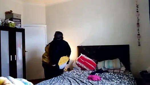 Bbw ssbbw slaapkamer strippen