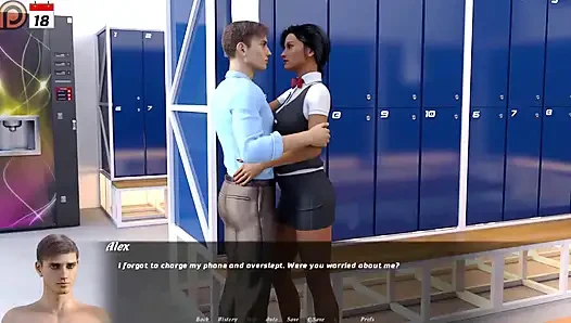 Orta yaşlı seksi kadının hikayesi: ateşli evli kadın iş yerinde büyük zenci yarağını emiyor - bölüm 8