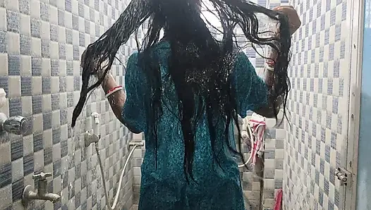 Hot desi bhabi bathroom