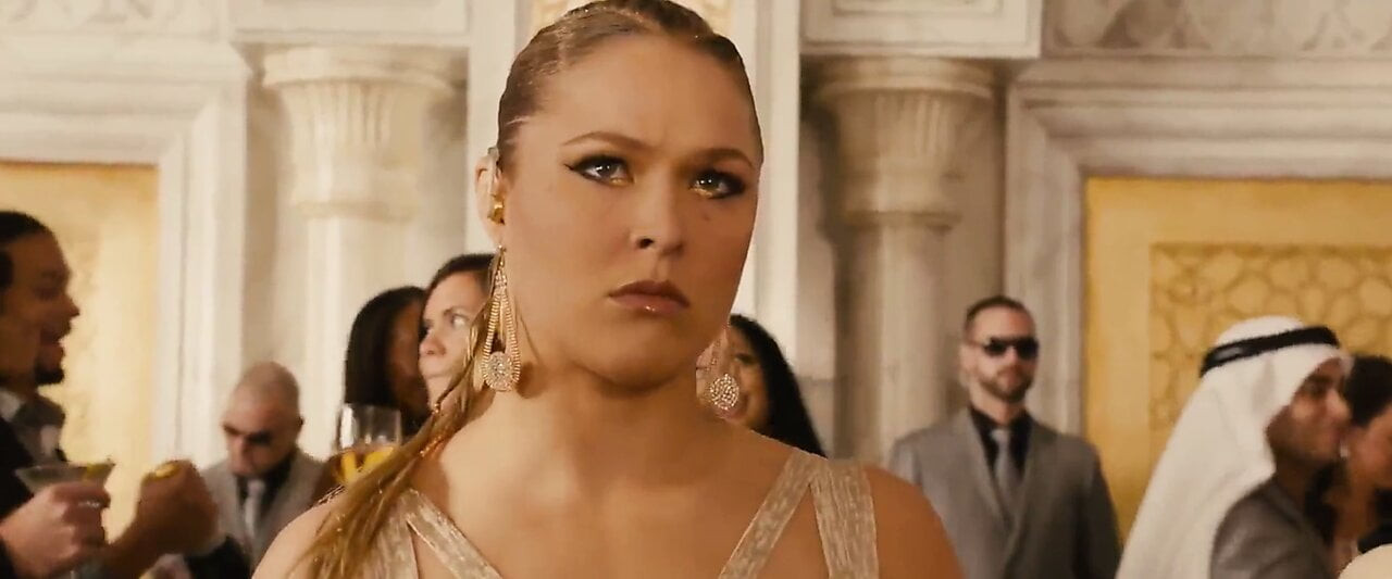 Michelle rodriguez, ronda rousey - hızlı ve öfkeli 7