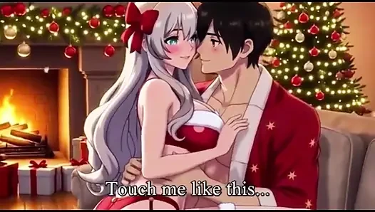 Amerikalı üvey kız kardeş Noel iç çamaşırı özel