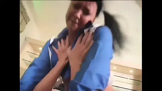 Hillary Scott ve Julie Night: lezbiyen strapon, anal seks, berbat bir seks