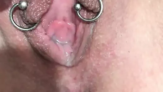 Döl dolu amcığım