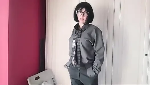 Chantal Channel ile gerçekten ateşli striptiz