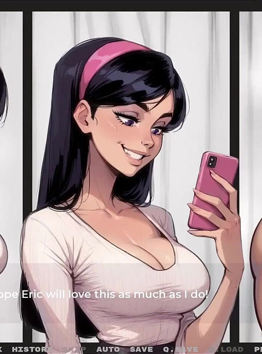 Yeni Kız Arkadaşım [ Tabu Hentai Oyunu ] Bölüm 35 Kız Arkadaşım Lateks İç Çamaşırını Yaşlı Erkeklere Göstermeyi Çok Seviyor!