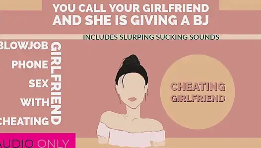 Sadece ses - aldatan kız arkadaş arkadaşına sakso çekerken seninle telefonda seks yapıyor