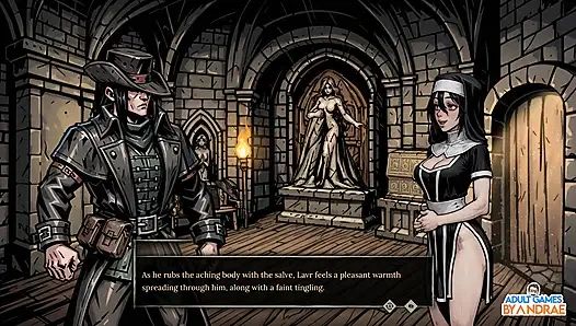 Ep4: Kıdemli rahibe Neila ile meme sikişi ve gırtlağına kadar alma ayini - seksorcism: şehvet itirafı