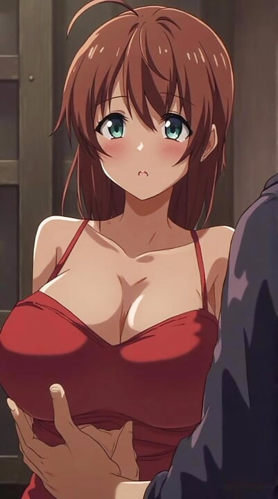 Anime kızıma iyi görünmesini söylüyorum