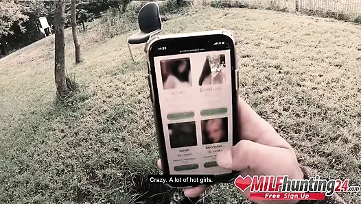 Harleen van Hynten ile açık havada ateşli sikiş!  MILFhunting24