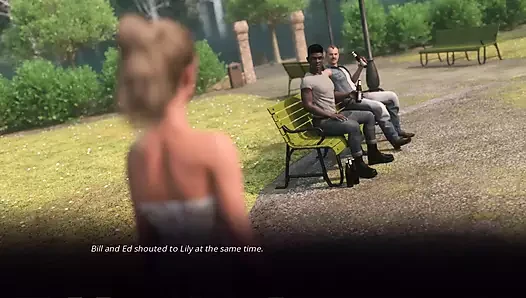 Village Slut Transformation 13 Having Some Fun in Public