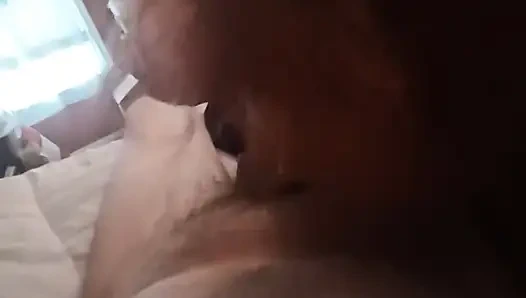 Erkek arkadaşıma sakso çektirdi