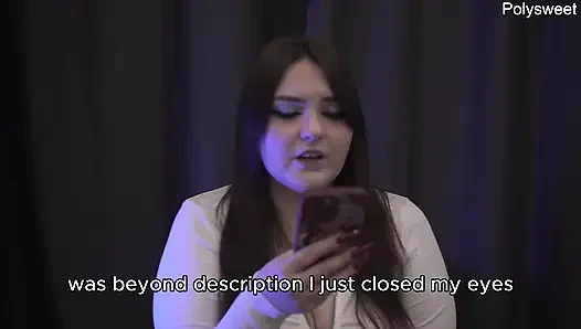 Hikaye - Eşi onu başka bir adamla üçlü ilişkiye ikna eder (biseksel, cuckolding, büyük penis)