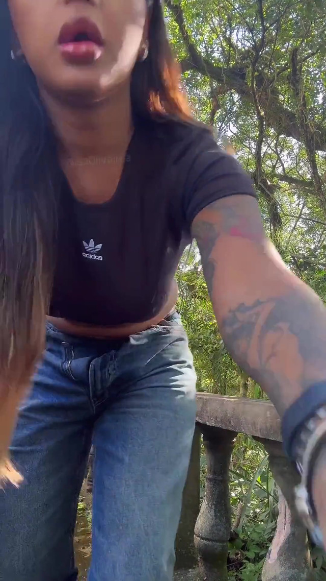 Milking My Big Dick in the Park
