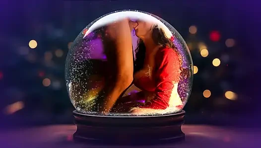 What happens in the snow globe?
