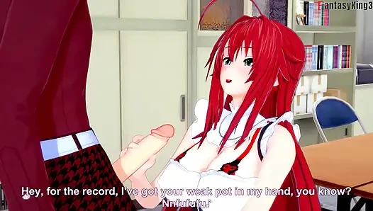 Rias gremory hizmetçi cosplay seks - dxd ntr çılgınlığı serisi