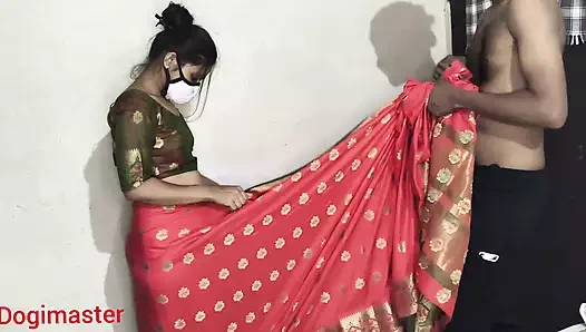 Desi Indian Bhabhi Ko Lal Sari Mein Jabarjat Choda Hai _ Sexy Hot Movie