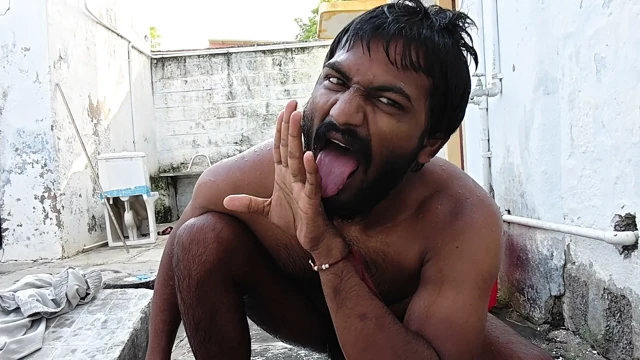 XHard - Outside Bathing Video Kumbha Manoj Kumar
