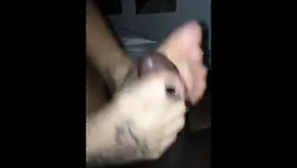 jayne makin me explode givin me a footjob