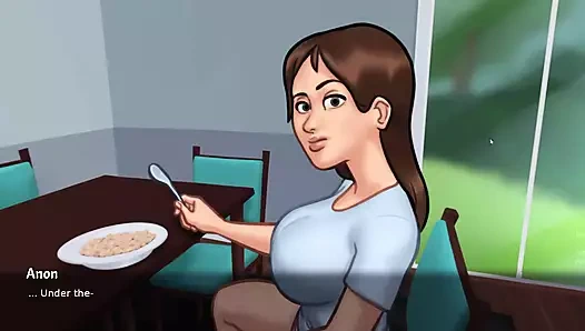 Yeni üvey anne ve üvey oğlu yaz mevsimi efsanesinde harika görünüyor bölüm 9