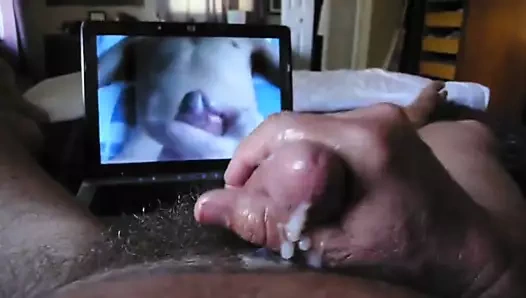 cumming izlerken bir video