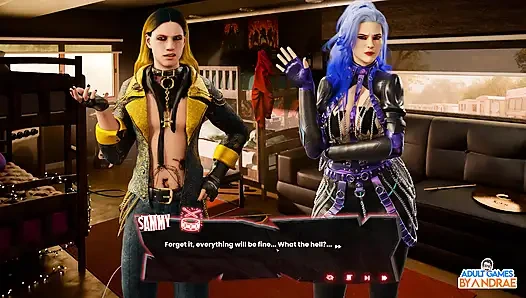 Sex, Sin & Rock'n'Roll Gameplay Part 1 - Van Crash, Motel Stop & A Strange New Beginning